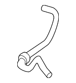 5K0122447L - : Hose for Volkswagen: Beetle, Jetta, Passat Image