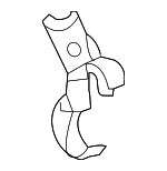 5Q0121093CN - Cooling System: Rear Bracket for Volkswagen Image