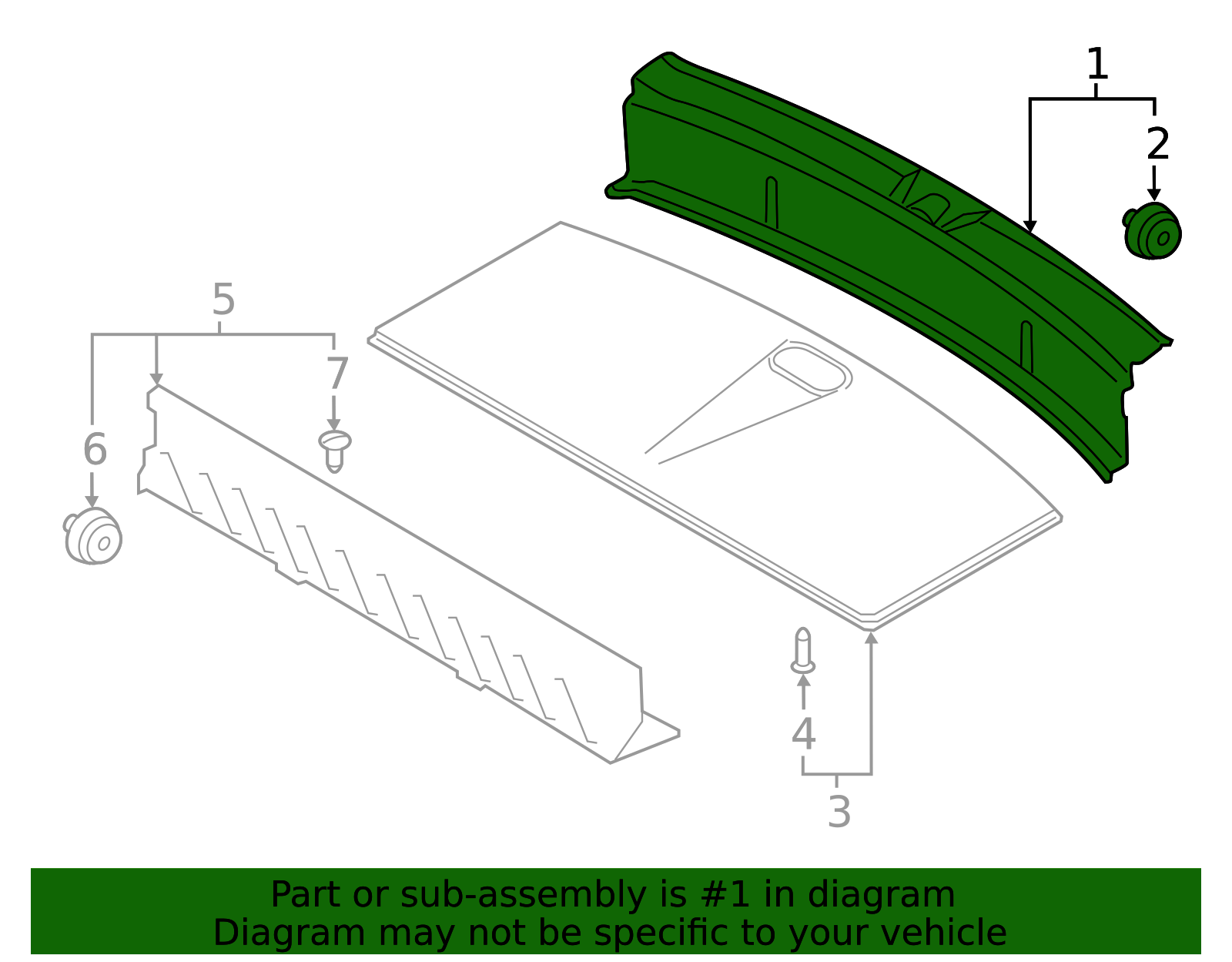 85770-S9600WK - Rear Sill Plate 2023-2025 Kia Telluride | Kia.Parts Store