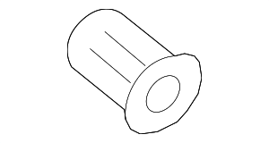 155400061 - : Windshield Pillar Trim Clip for Nissan: 240SX, 350Z, 370Z, Altima, ARIYA, Armada, Cube, Frontier, GT-R, Juke, LEAF, Maxima, Murano, Pathfinder, Pathfinder Armada, Quest, Rogue, Sentra, Versa, Z Image