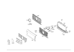4638880400 - Attachment Parts: Protective Grille for Mercedes-Benz: G550 Image
