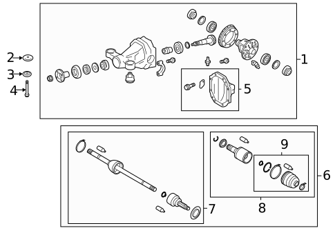 Axle & Differential for 2024 Subaru BRZ #0