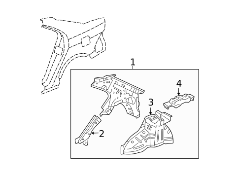 Inner Structure for 2008 Acura TSX #0