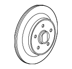 68368535AA - : Disc Brake Rotor for Ram: 1500 Image