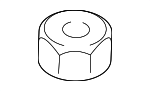 C2P2765 - : Door Check Nut for Jaguar Image