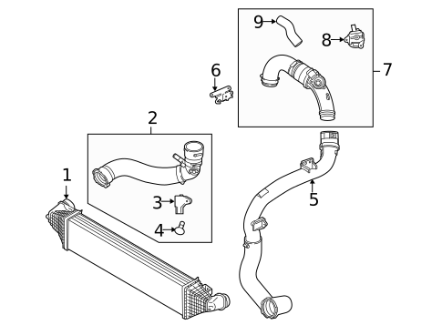 Sensors for 2025 Ford Bronco Sport #1