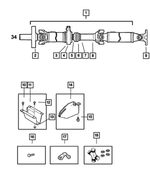 52105517 - : Drive Shaft for Mopar Image
