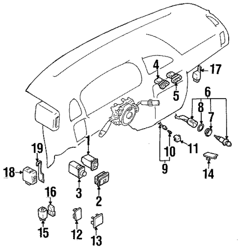 Blower Motor & Fan for 1999 Suzuki Esteem #1
