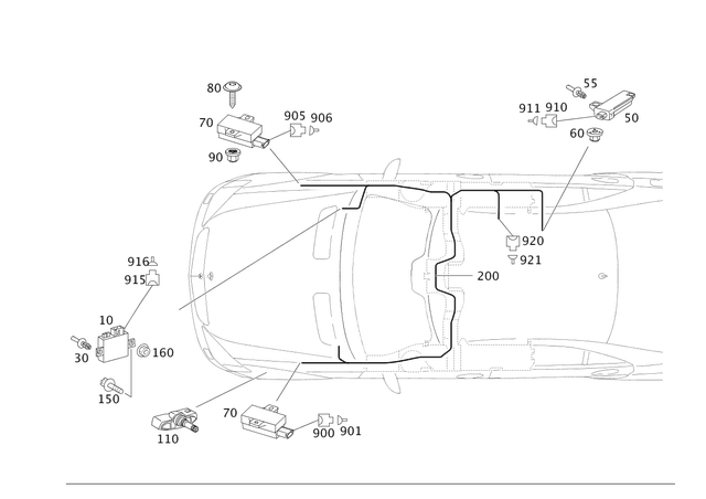 9902592 - Electrical Equipment and Instruments: Expansion Rivet for Mercedes-Benz Image image