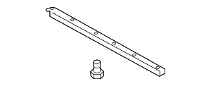 53381AD010 - Body: Hood Seal for Toyota Image