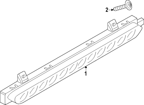 High Mounted Stop Lamp for 2020 Mini Cooper #0