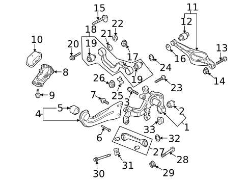 Rear Suspension for 2015 Volkswagen Golf #31