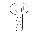 7149110670 - Body: Finish Molding Screw for BMW: 318ti, 528i, 528i xDrive, 530e, 530e xDrive, 530i, 530i xDrive, 535d, 535d xDrive, 535i, 535i GT, 535i GT xDrive, 535i xDrive, 540d xDrive, 540i, 540i xDrive, 550e xDrive, 550i, 550i GT, 550i GT xDrive, 550i xDrive, 640i, 640i Gran Coupe, 640i xDrive, 640i xDrive Gran Coupe, 645Ci, 650i, 650i Gran Coupe, 650i xDrive, 650i xDrive Gran Coupe, 740e xDrive, 740i, 740i xDrive, 740Ld xDrive, 740Li, 740Li xDrive, 745e xDrive, 750e xDrive, 750i, 750i xDrive, 750Li, 750Li xDrive, 760i xDrive, 760Li, 840i, 840i Gran Coupe, 840i xDrive, 840i xDrive Gran Coupe, ActiveHybrid 5, ActiveHybrid 7, Alpina B6 xDrive Gran Coupe, i3, i3s, i5, i7, i8, iX, M5, M550i xDrive, M6, M6 Gran Coupe, M760i xDrive, M8, M8 Gran Coupe, M850i xDrive, M850i xDrive Gran Coupe, XM, Z3, Z4 Image