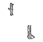 G928A62010 - : 2022-2024 Lexus LS500h - Heat Shield Bracket for Lexus: LS500h Image