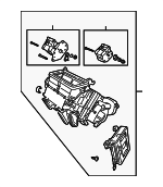 MNC6440AB - HVAC: Evaporator Assembly for Jaguar Image