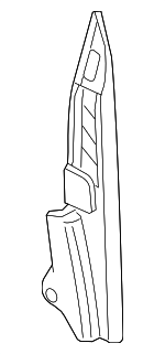 3C0821112 - Body: Rear Seal for Volkswagen: Passat Image