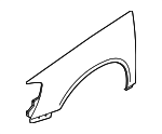 3C0821022 - Body: Fender for Volkswagen: Passat Image