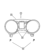 56046273AL - : Instrument Panel Cluster for Mopar Image