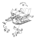 68067929AA - Electrical: Power Seat Wiring for Jeep: Liberty Image