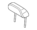 4M0883901N1MO - Body: Headrest for Audi: Q7, SQ7 Image