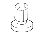 9046717027C0 - Body: Center Cover Clip for Toyota Image