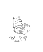 4861661AA - Fuel: Throttle Body for Mopar Image