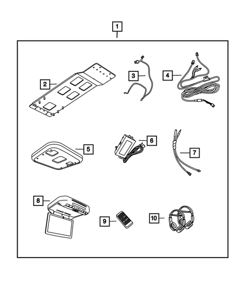 Audio & Electronics for 2008 Chrysler Aspen #0