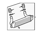 25820725 - Cooling System: Inter-cooler for Pontiac: Solstice | Saturn: Sky Image