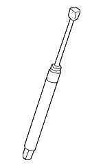 8S8827552E - Body: Strut for Audi: TT Quattro, TT RS Quattro, TTS Quattro Image