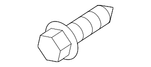 WHT004872 - : Liftgate Hinge Bolt for Audi Image