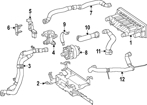 Heater Unit for 2025 Mercedes-Benz EQS 580 SUV #0