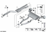 18308693965 - : Front Muffler for BMW Image
