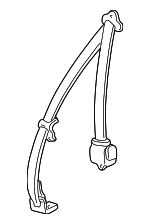 1F205763007 - : 2001-2003 Mazda - Seat Belt Lap And Shoulder Belt for Mazda: B2300, B2500, B3000, B4000 Image