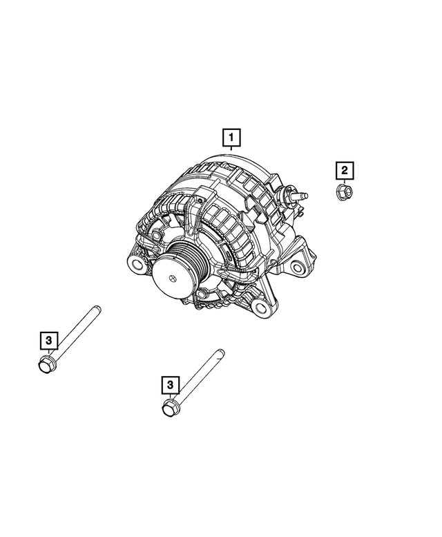 68449636AB - Electrical: Engine Generator for Mopar Image