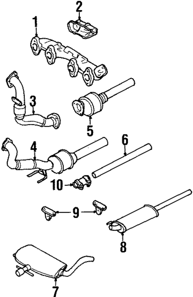 1HM253139 - : Exhaust Clamp for Volkswagen Image