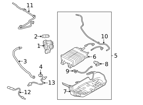 EGR & Related Components for 2009 Ford Mustang #0