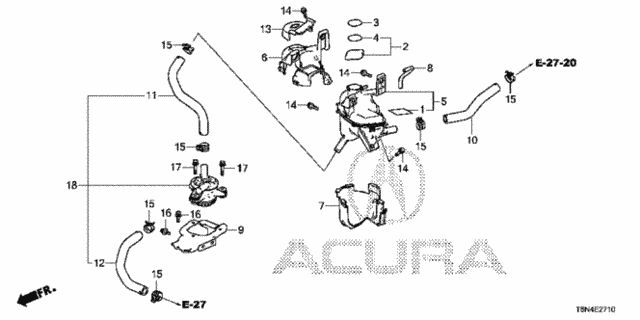Electric Water Pump for 2020 Acura NSX #0