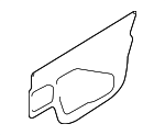 61244FN10A - Body: Water Shield for Subaru Image
