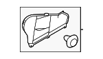 61208FL000 - Body: Pad for Subaru Image