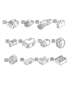 68268751AA - Electrical: Electrical Connector for Mopar Image