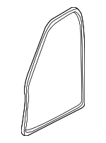 HNC5302AB - Body: Weatherstrip for Jaguar Image