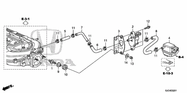 Tubing (2) for 2012 Honda Ridgeline #0