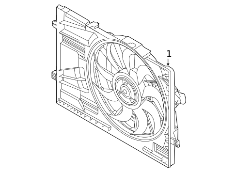 Cooling Fan for 2022 Hyundai Sonata #0