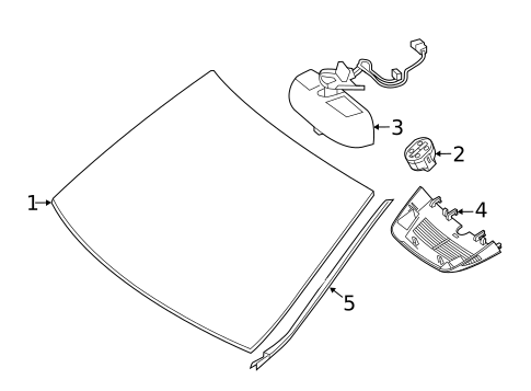 Reveal Moldings for 2014 Mercedes-Benz ML63 AMG #0