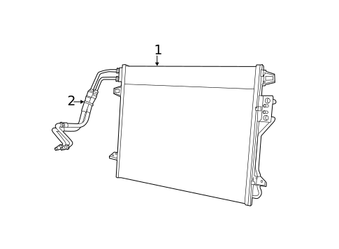 Trans Oil Cooler for 2010 Dodge Grand Caravan #0
