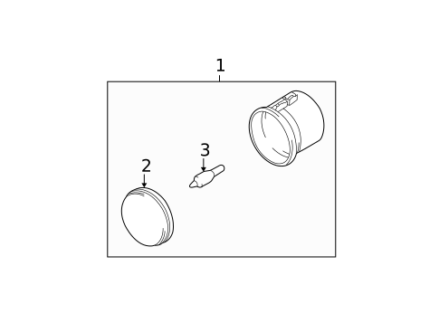 Fog Lamps for 2004 Hyundai Santa Fe #0