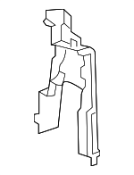 87611F4010 - HVAC: Front Case Side Cover for Toyota: C-HR Image