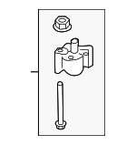 HC3Z6M046A - Body: Automatic Transmission Vibration Absorber for Ford Image