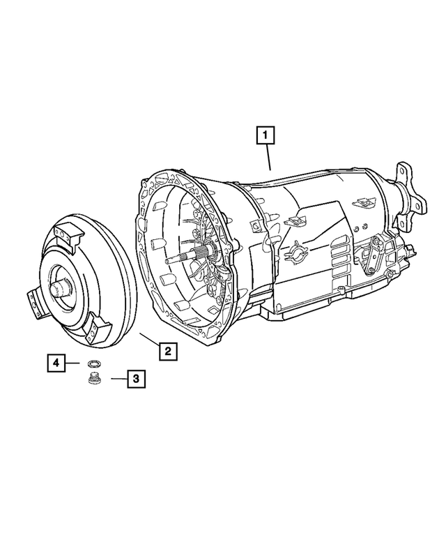 5138174AA - Automatic Transmission 5 Speed [DGU/DGJ]: Automatic Transmission for Mopar Image