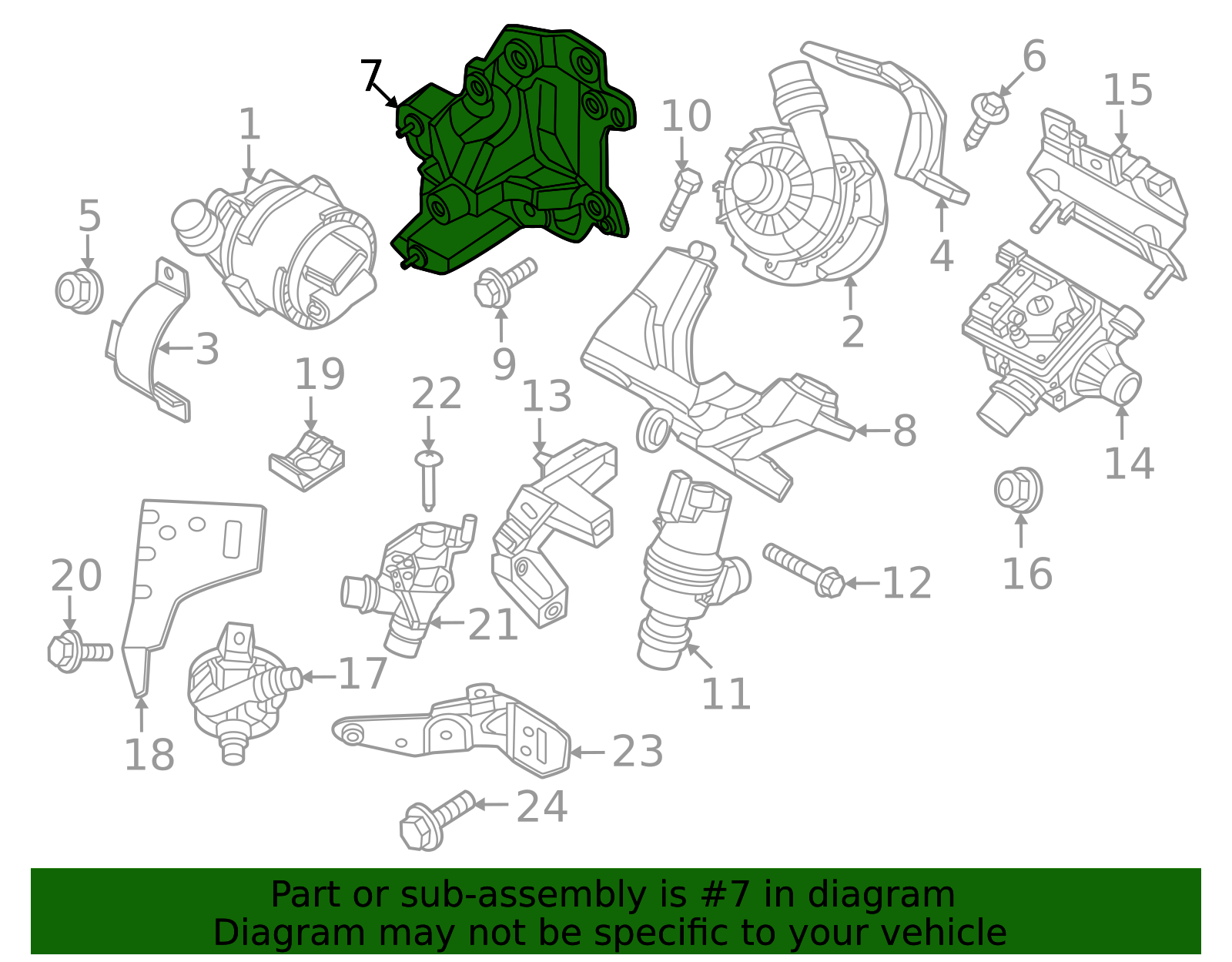 114902560 Routing Genuine BMW 11-51-8-490-365 | Mount Bracket | FREE Shipping on Most ...